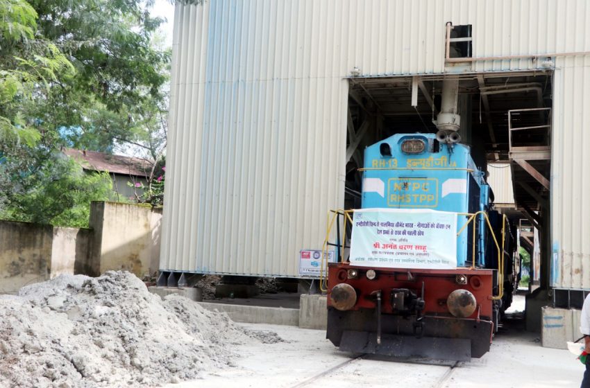  Fly ash goes long distance as NTPC begins to transport across the country