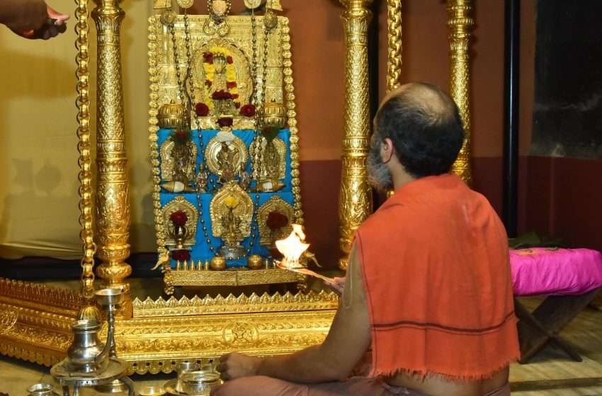  Sri Vyasa Pooja at Udupi Sri Krishna Matha