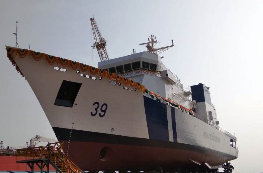  Coast Guard’s offshore patrol vessel launched
