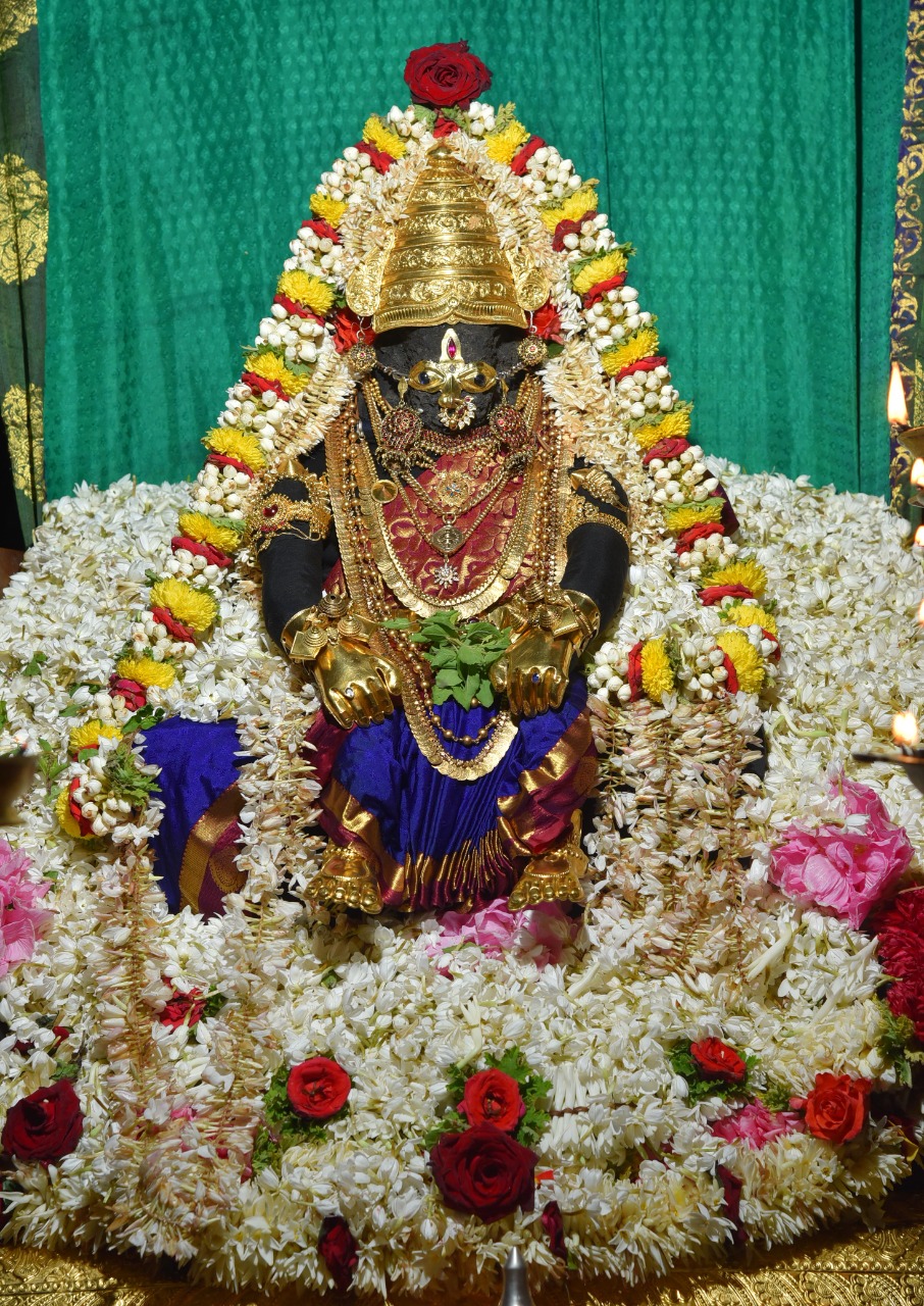 Special alankara on the occasion of Navarathri 