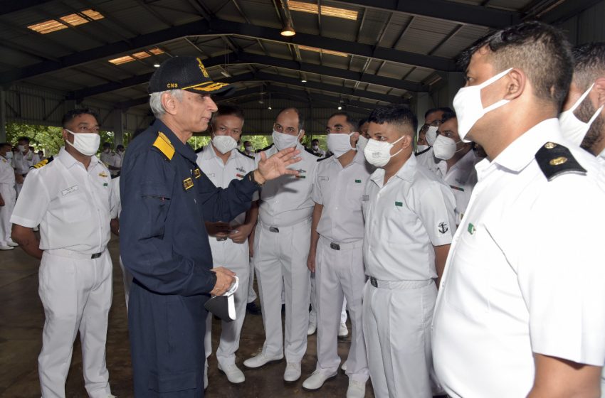  Chief of the Naval Staff visits Karwar Naval Base