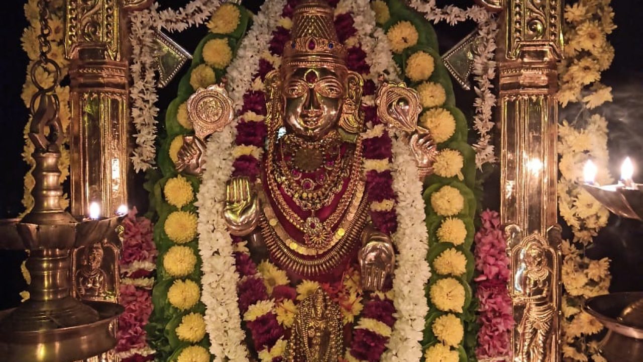 Muchur Durgaparameshwari Mahanavami alankara - The Canara Post