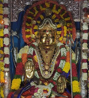  Shri Mangaladevi alankara on Oct 19