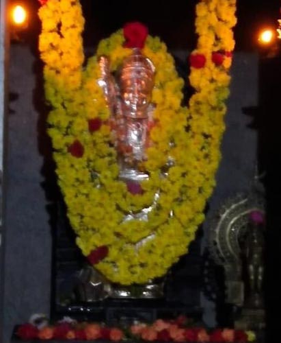  Sixth virtual Vishnusahasranama Parayana at Navoor  temple