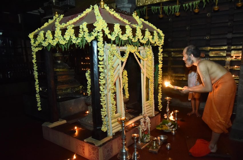  Tulasi Pooja commences at Sri Krishna Matha