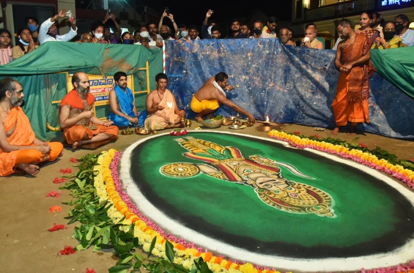  Deepavali celebration at Udupi Sri Krishna Matha