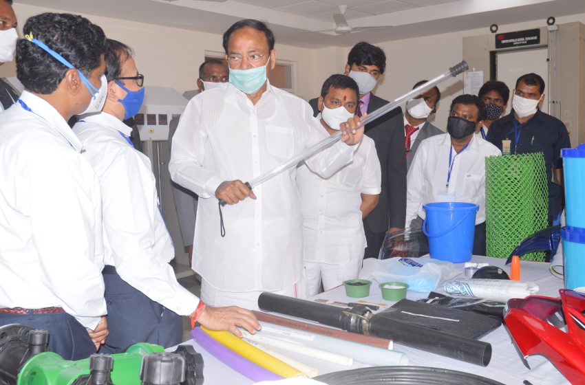  Naidu at the Central Institute of Plastic Engineering and Technology