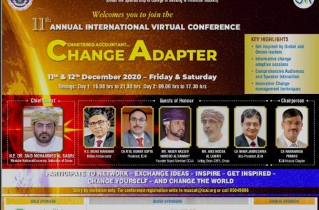 ICAI– Muscat Chapter: 11th Annual International Conference on Dec 11 and 12