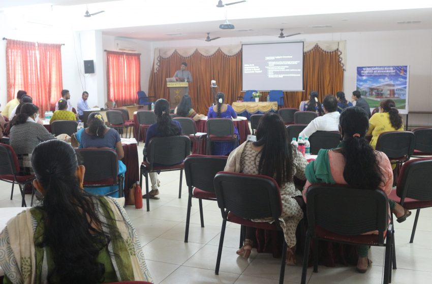  Workshop on Academic Paper Development held at MSNIM
