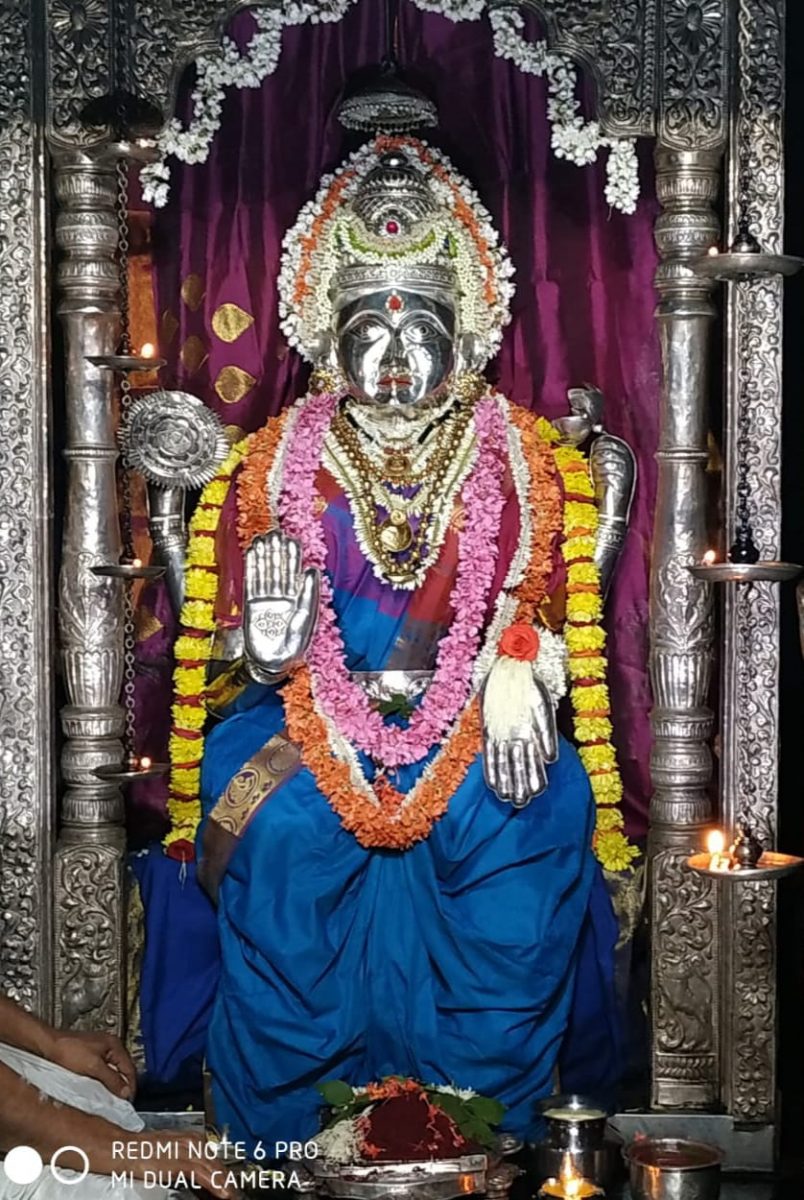 Sri Mangaladevi alankara