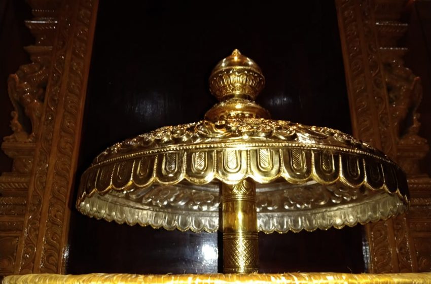  New ‘Suvarna Chatra,’ to be dedicated for Udupi Sri Krishna on Jan 14
