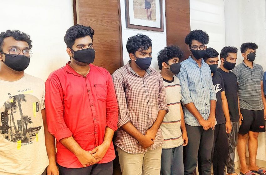  Police arrest 9 students for ragging junior
