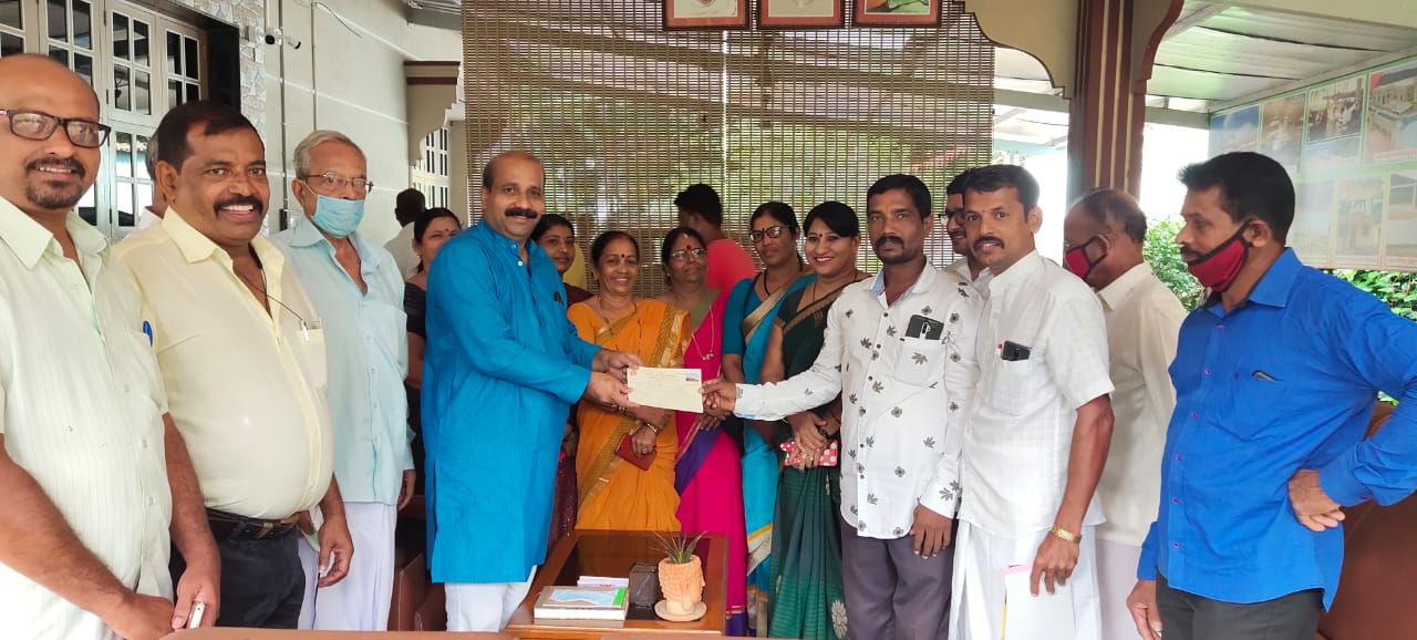 Udupi MLA Raghupathi Bhat donates ₹ 1 lakh for Ayodhya Rama Mandir 