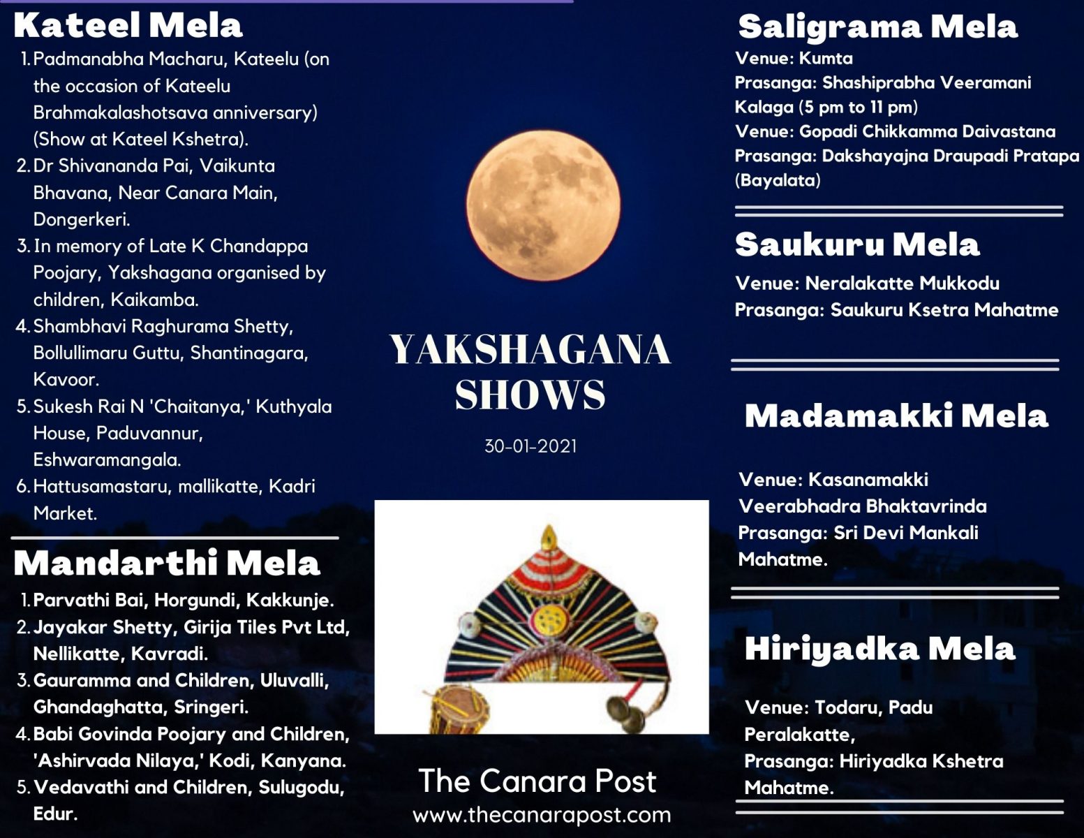 Yakshagana shows