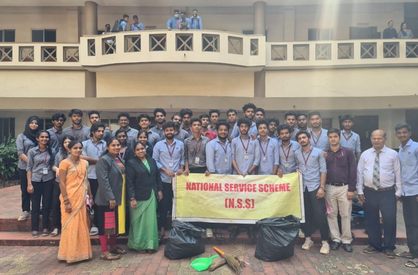  Campus Cleaning program at  Srinivas University