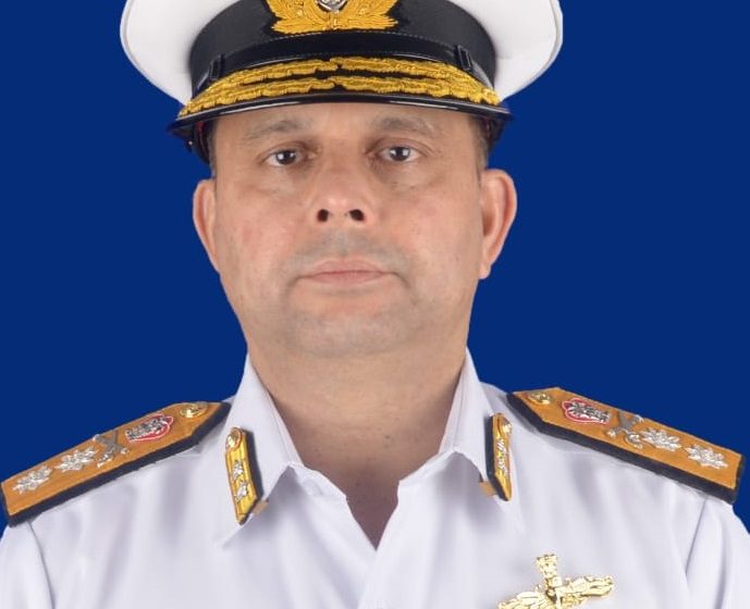 Rear Admiral DK Goswami is Admiral Superintendent of Karwar Naval Ship Repair Yard