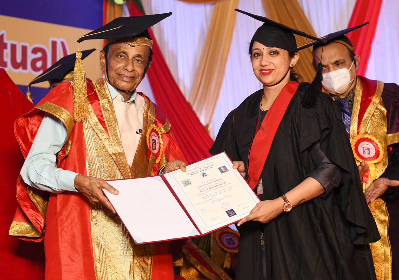 Srinivas University s Third Annual Convocation Held The Canara Post