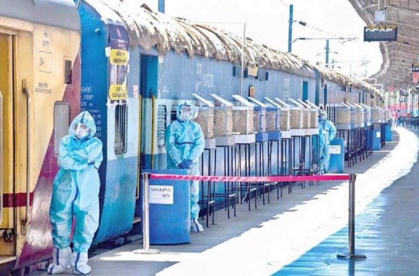  Railway Deploys 2670 Covid Care Beds at 9 Railway Stations