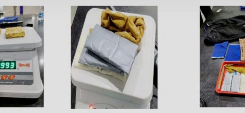  Customs officials seize 1.99 kg gold at Mangaluru Airport