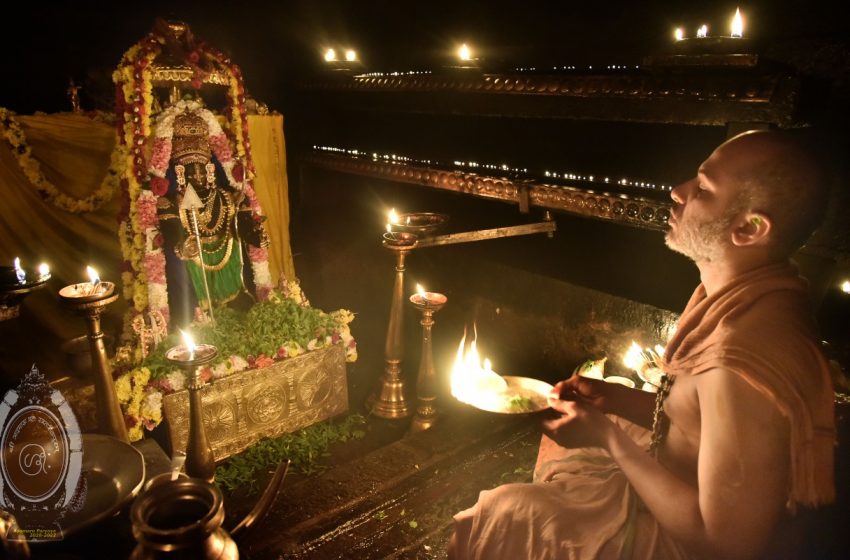  April 21: Special alankara to Udupi Sri Krishna on the occasion of Sri Rama Navami