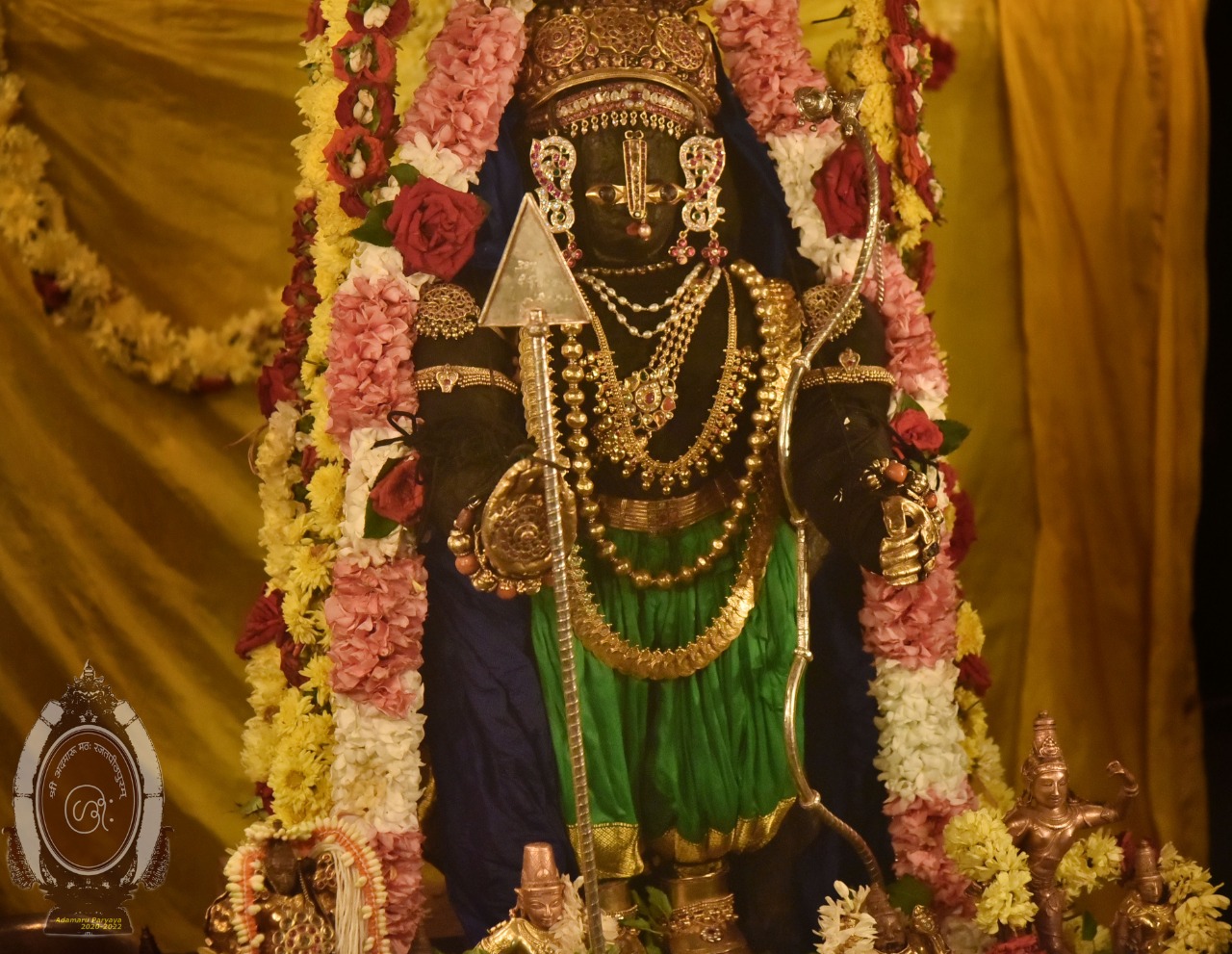 April 21: Special alankara to Udupi Sri Krishna on the occasion of ...