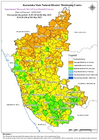  Isolated heavy rains likely in Coastal Karnataka districts