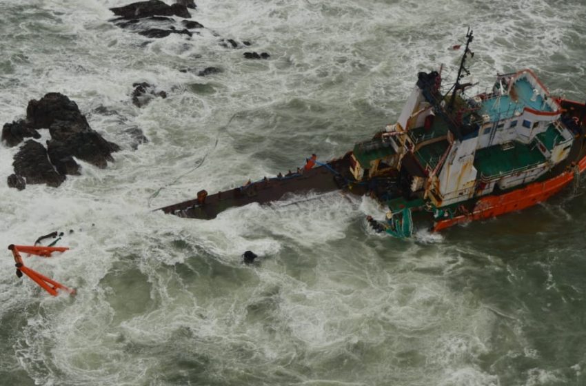  Sailors stranded on tug rescued in joint Ops