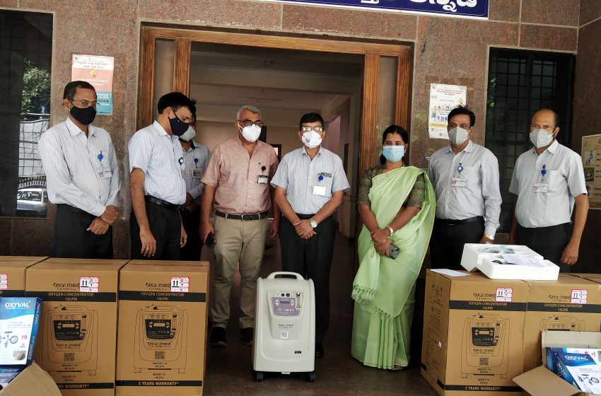  Kaiga donates medical equipment to Uttara Kannada