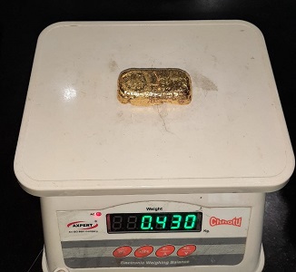  Gold worth ₹ 20.89 lakh seized at Mangaluru Airport