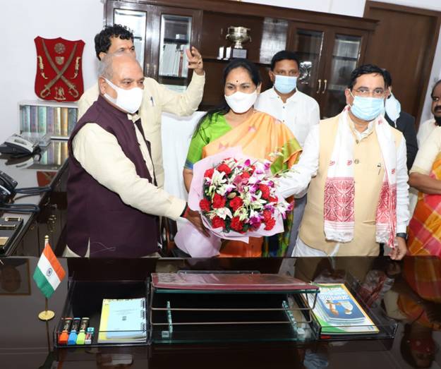  Shobha Karandlaje takes over as Minister of State for Agriculture and Farmers Welfare