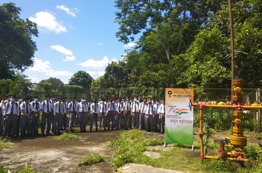  OIL organises study visit of school students to Oil Well