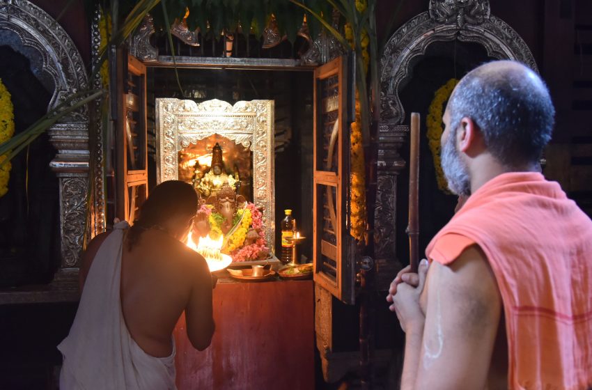  Ganesha Chaturthi celebrated at Udupi Sri Krishna Matha