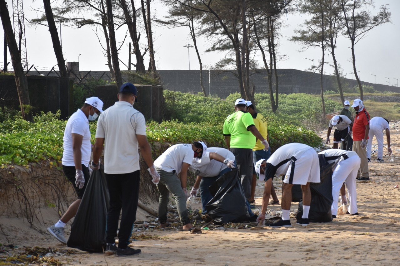 International Coastal Cleanup Day at Panambur beach