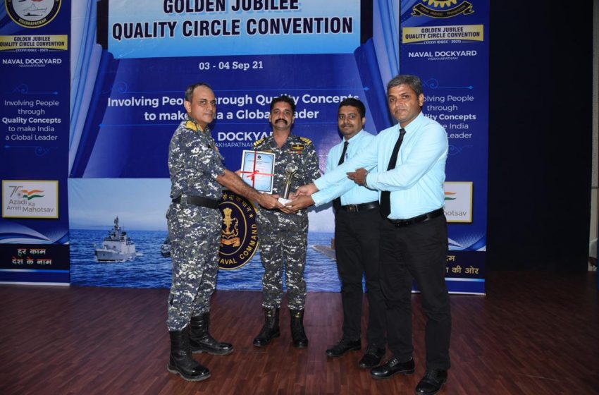  NSRY Karwar wins Gold Trophy for In-house Quality Concept
