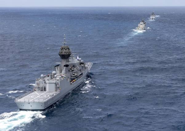  Ausindex- The Bilateral exercise of Indian Navy and Royal Australian Navy commences