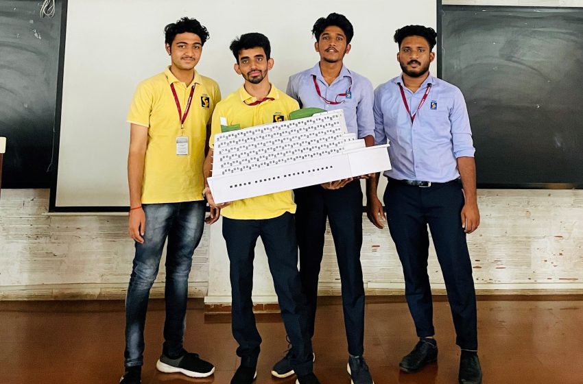  New Product development competition held at Srinivas University
