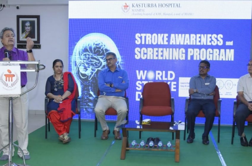  World Stroke Day observed at Kasturba Hospital