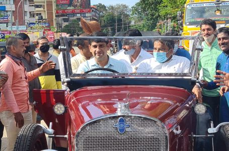 Vintage car rally held in Mangaluru