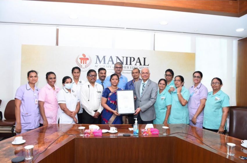 Kasturba Hospital Manipal receives certification of Nursing Excellence