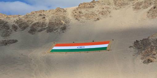  Khadi pays tribute to Mahatma Gandhi with world’s largest Khadi National Flag at Leh