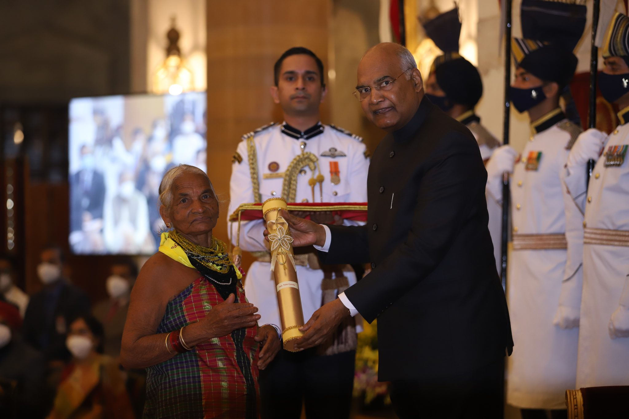 Sri Vishwesha Tirtha Swamiji posthumously conferred Padma Vibhushan