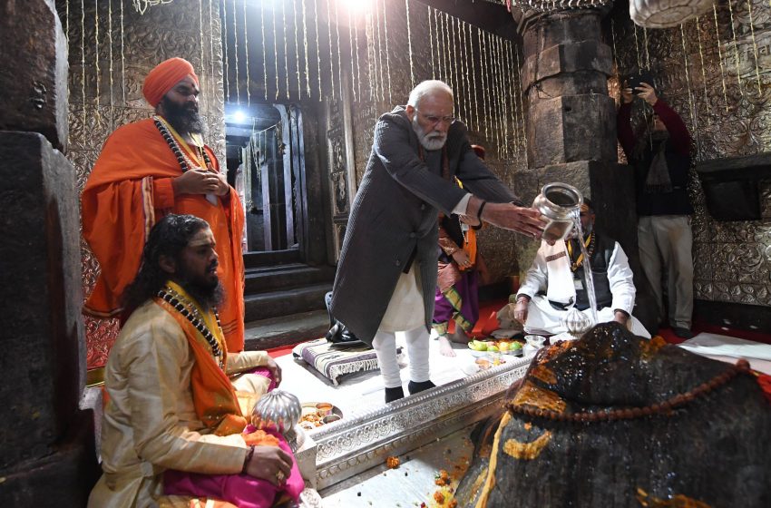  Modi unveils statue of Shri Adi Shankaracharya