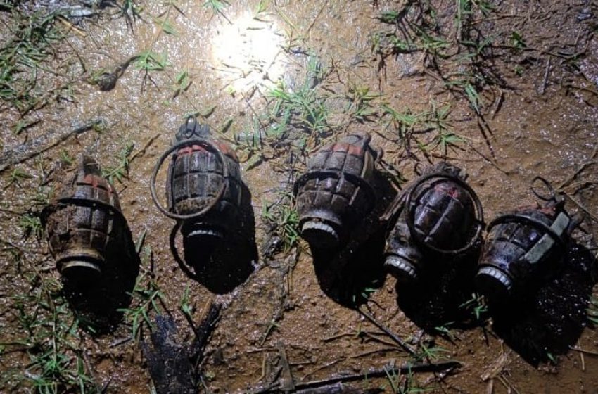  Five grenades found in Belthangady