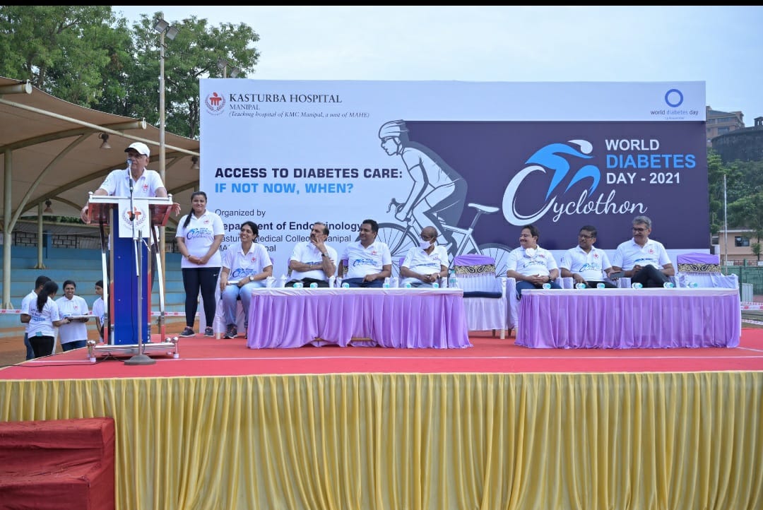 World Diabetes Day 2021: Kasturba Hospital organizes Cyclothon  