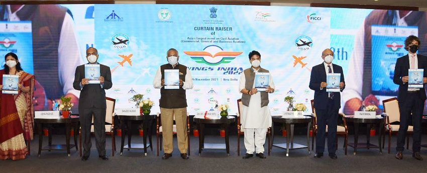  Wings India- 2022: Jyotiraditya Scindia inaugurates curtain raiser event