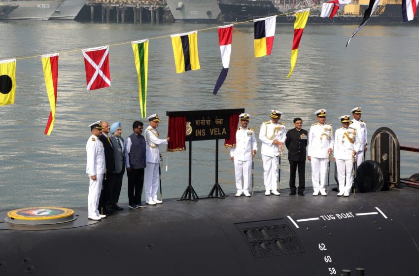  INS Vela Commissioned at Mumbai Naval Dockyard