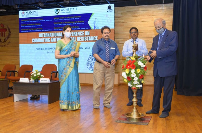  Manipal: International Conference on Combating Antimicrobial Resistance held