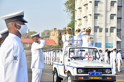  Vice Admiral Ajendra Bahadur Singh takes over as Flag Officer Commanding-In-Chief, Western Naval Command