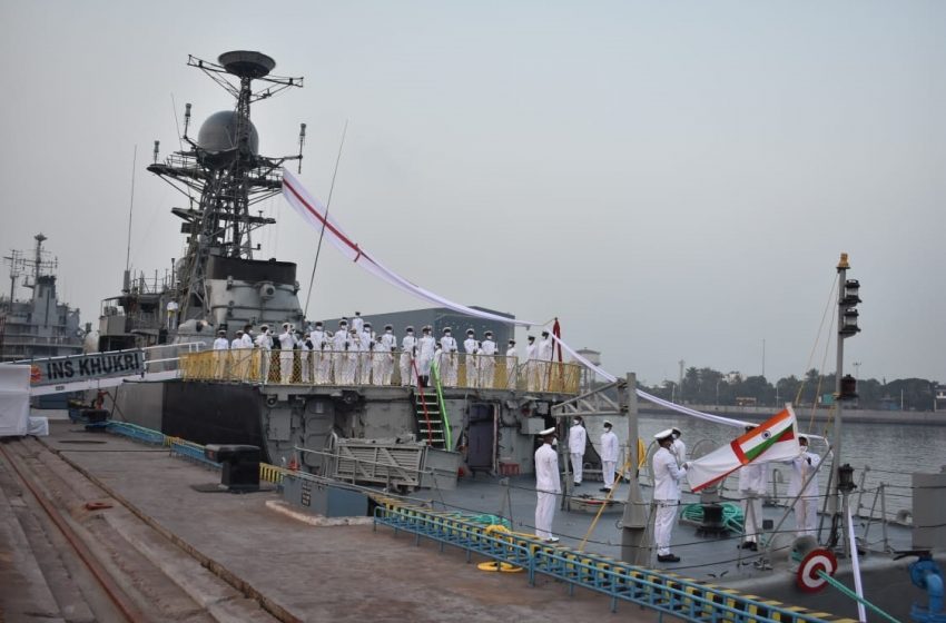  INS Khukri decommissioned after 32 years of glorious service