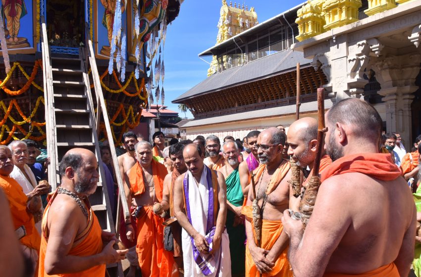  Udupi: Sri Chandramauleeshwara Temple Rathotsava held